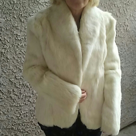 Jackets & Blazers - SALE🔥RABBIT NEW  FUR COAT NWOT